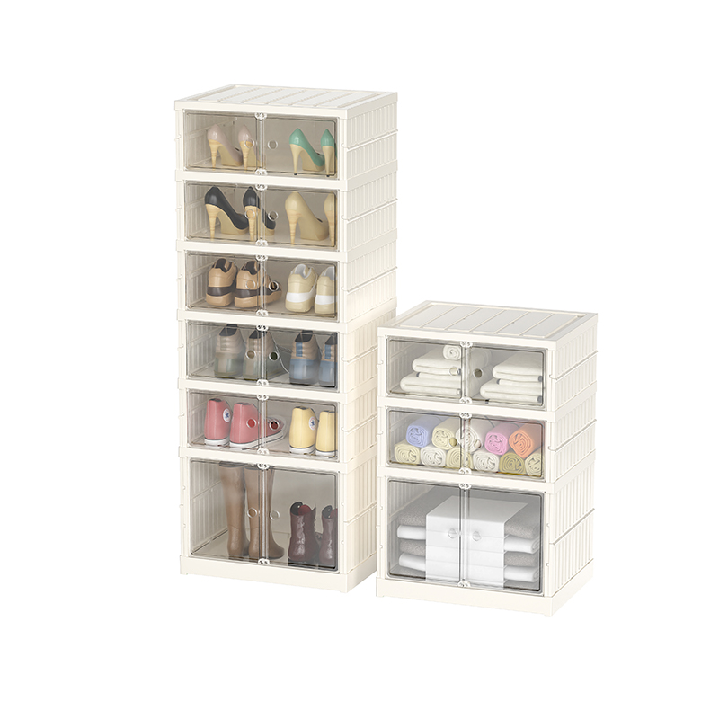 Multi-Purpose 6-Tier Foldable Storage Cabinet